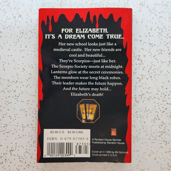 Zodiac Chillers-The Scorpion Society Novel - Picture 2 of 4